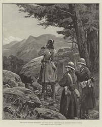 The Black Mountain Expedition, Advanced Post of Northumberland Fusiliers beyond Bagrwan